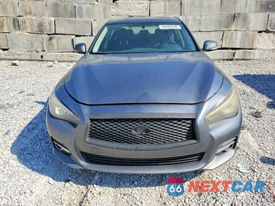 Piąte zdjęcie samochodu w środku: 2015 INFINITI Q50 BASE VIN:JN1BV7AR2FM403174 - miniatura