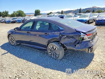 Drugie zdjęcie samochodu z przodu: 2019 HONDA ACCORD HYBRID VIN:1HGCV3F19KA019192 - miniatura