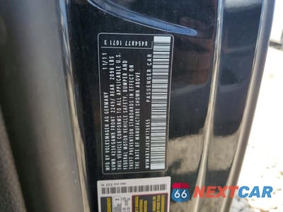 Zdjęcie 12 z 12 samochodu: 2012 VOLKSWAGEN GOLF VIN:WVWAB7AJ8CW175855 - miniatura