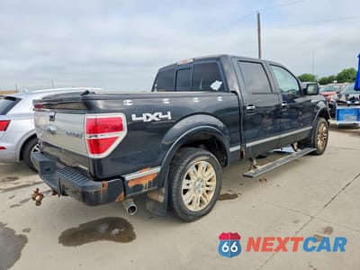 Trzecie zdjęcie samochodu z tyłu: 2011 FORD F150 PLATINUM VIN:1FTFW1EF7BFA36313 - miniatura