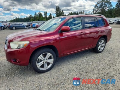 2008 TOYOTA HIGHLANDER SPORT JTEES43A882046571 - główne zdjęcie licytacji z USA - miniatura