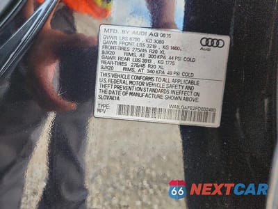 Zdjęcie 13 z 13 samochodu: 2015 AUDI Q7 PREMIUM PLUS VIN:WA1LGAFE2FD032493 - miniatura
