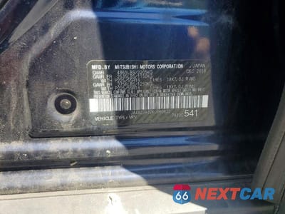 Zdjęcie 13 z 13 samochodu: 2019 MITSUBISHI OUTLANDER SE VIN:JA4AZ3A32KJ000822 - miniatura