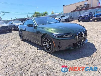 Trzecie zdjęcie samochodu z tyłu: 2023 BMW 430XI VIN:WBA43AT06PCM90525 - miniatura