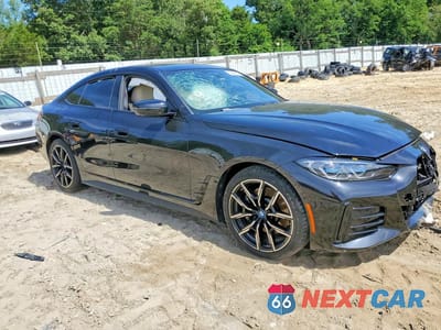 Czwarte zdjęcie samochodu z boku: 2023 BMW I4 EDRIVE 40 VIN:WBY73AW08PFR35114 - miniatura