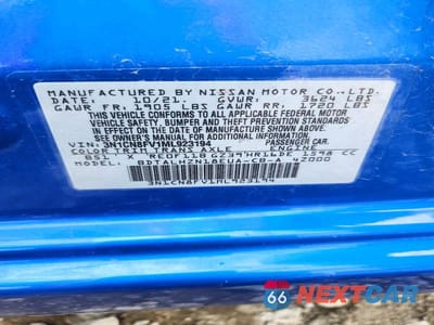 Zdjęcie 13 z 13 samochodu: 2021 NISSAN VERSA SR VIN:3N1CN8FV1ML923194 - miniatura