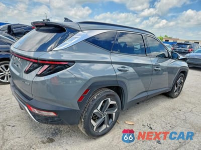 Trzecie zdjęcie samochodu z tyłu: 2024 HYUNDAI TUCSON LIMITED VIN:5NMJECDEXRH360693 - miniatura