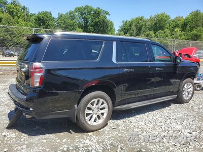 Trzecie zdjęcie samochodu z tyłu: 2023 CHEVROLET SUBURBAN K1500 PREMIER VIN:1GNSKFKD5PR143125 - miniatura