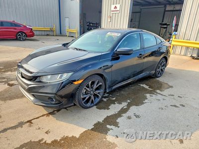 2020 HONDA CIVIC SPORT 19XFC2F82LE017422 - główne zdjęcie licytacji z USA - miniatura