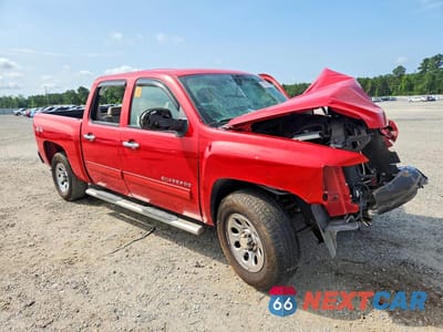 Czwarte zdjęcie samochodu z boku: 2012 CHEVROLET SILVERADO K1500 LT VIN:3GCPKSEA7CG106676 - miniatura