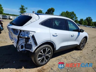 Trzecie zdjęcie samochodu z tyłu: 2021 FORD ESCAPE SE VIN:1FMCU9G62MUA16405 - miniatura