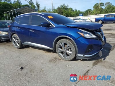 Czwarte zdjęcie samochodu z boku: 2019 NISSAN MURANO PLATINUM VIN:5N1AZ2MJ2KN121719 - miniatura