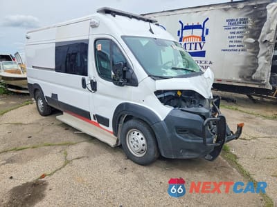 Czwarte zdjęcie samochodu z boku: 2023 RAM PROMASTER 2500 2500 HIGH VIN:3C6LRVDG8PE572269 - miniatura