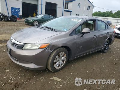 2012 HONDA CIVIC LX 2HGFB2F50CH569323 - główne zdjęcie licytacji z USA - miniatura