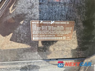 Zdjęcie 13 z 13 samochodu: 2018 BMW X3 XDRIVEM40I VIN:5UXTS3C56J0Y99026 - miniatura