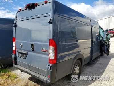 Trzecie zdjęcie samochodu z tyłu: 2019 RAM PROMASTER 3500 DELIVERY VAN VIN:3C6URVJG3KE555493 - miniatura