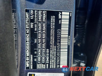 Zdjęcie 13 z 13 samochodu: 2021 MERCEDES-BENZ GLC 300 4MATIC VIN:W1N0G8EB4MF919323 - miniatura