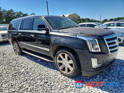 Czwarte zdjęcie samochodu z boku: 2018 CADILLAC ESCALADE ESV LUXURY VIN:1GYS3HKJ4JR238462 - miniatura