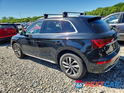 Drugie zdjęcie samochodu z przodu: 2021 AUDI Q5 PREMIUM PLUS VIN:WA1BAAFY8M2057947 - miniatura