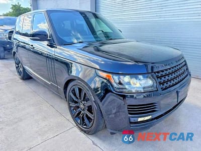 Czwarte zdjęcie samochodu z boku: 2017 LAND ROVER RANGE ROVER HSE VIN:SALGS2FK7HA368610 - miniatura