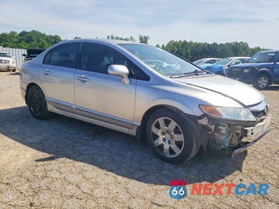 Czwarte zdjęcie samochodu z boku: 2010 HONDA CIVIC LX VIN:2HGFA1F58AH317099 - miniatura