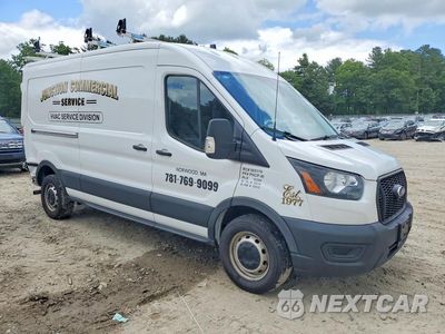 Czwarte zdjęcie samochodu z boku: 2023 FORD TRANSIT T-250 VIN:1FTBR1C87PKB95373 - miniatura