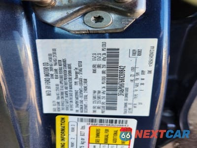 Zdjęcie 12 z 12 samochodu: 2019 FORD FUSION SE VIN:3FA6P0H76KR209842 - miniatura