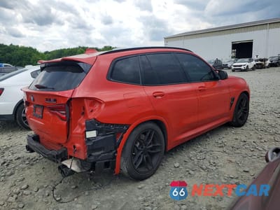 Trzecie zdjęcie samochodu z tyłu: 2020 BMW X3 M COMPETITION VIN:5YMTS0C09LLT09835 - miniatura
