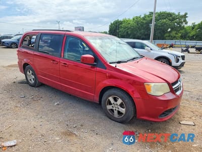 Czwarte zdjęcie samochodu z boku: 2012 DODGE GRAND CARAVAN SXT VIN:2C4RDGCG5CR157000 - miniatura