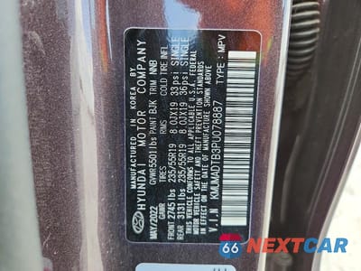 Zdjęcie 13 z 13 samochodu: 2023 GENESIS GV70 2.5T STANDARD VIN:KMUMADTB3PU078887 - miniatura