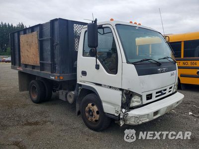 Czwarte zdjęcie samochodu z boku: 2007 ISUZU NPR DUMP TRUCK VIN:4KLB4B1U77J800129 - miniatura