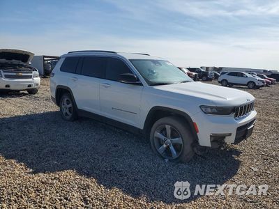 Czwarte zdjęcie samochodu z boku: 2021 JEEP GRAND CHEROKEE L LIMITED VIN:1C4RJKBG8M8131808 - miniatura