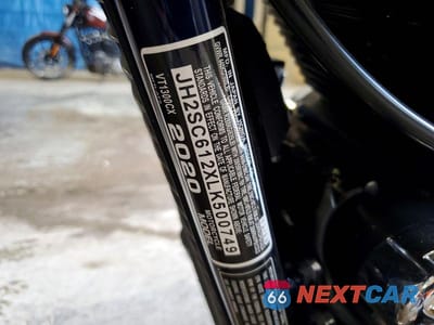 Zdjęcie 9 z 9 samochodu: 2020 HONDA VT1300 CX VIN:JH2SC612XLK500749 - miniatura