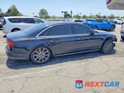 Trzecie zdjęcie samochodu z tyłu: 2015 AUDI A8 L QUATTRO VIN:WAU3GAFD5FN000609 - miniatura