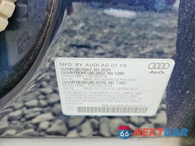 Zdjęcie 13 z 13 samochodu: 2010 AUDI Q5 PREMIUM PLUS VIN:WA1LKAFP0AA022751 - miniatura