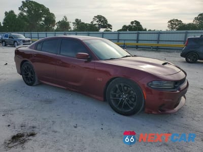 Czwarte zdjęcie samochodu z boku: 2021 DODGE CHARGER SCAT PACK VIN:2C3CDXGJ7MH598425 - miniatura