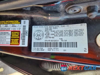 Zdjęcie 12 z 12 samochodu: 2014 TOYOTA TUNDRA SR VIN:5TFUY5F18EX328319 - miniatura
