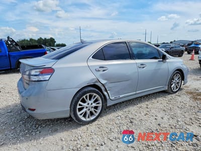 Trzecie zdjęcie samochodu z tyłu: 2010 LEXUS HS 250H PREMIUM VIN:JTHBB1BA5A2003415 - miniatura