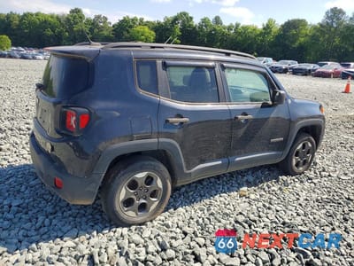 Trzecie zdjęcie samochodu z tyłu: 2017 JEEP RENEGADE SPORT VIN:ZACCJBAB2HPF86227 - miniatura