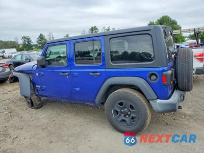 Drugie zdjęcie samochodu z przodu: 2019 JEEP WRANGLER UNLIMITED SPORT VIN:1C4HJXDG2KW559808 - miniatura