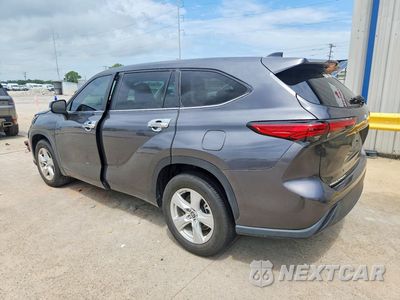 Drugie zdjęcie samochodu z przodu: 2023 TOYOTA HIGHLANDER LE VIN:5TDKDRAH6PS013865 - miniatura