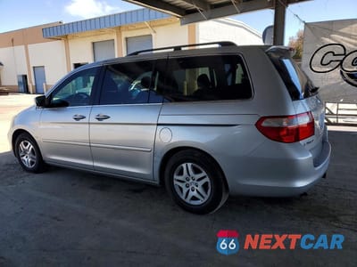 Drugie zdjęcie samochodu z przodu: 2007 HONDA ODYSSEY EXL VIN:5FNRL38787B077065 - miniatura