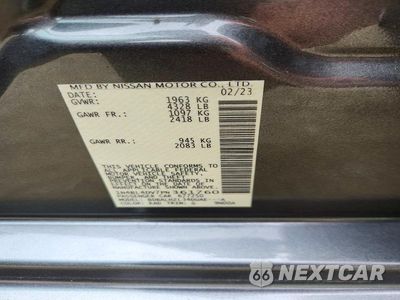 Zdjęcie 12 z 12 samochodu: 2023 NISSAN ALTIMA SV VIN:1N4BL4DV7PN361760 - miniatura