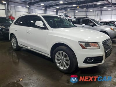 Czwarte zdjęcie samochodu z boku: 2013 AUDI Q5 PREMIUM PLUS VIN:WA1LFAFP0DA090928 - miniatura