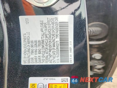 Zdjęcie 12 z 12 samochodu: 2024 ACURA INTEGRA TYPE S VIN:19UDE5G93RA002175 - miniatura