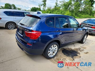 Trzecie zdjęcie samochodu z tyłu: 2013 BMW X3 XDRIVE28I VIN:5UXWX9C50D0D09136 - miniatura
