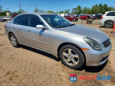 Czwarte zdjęcie samochodu z boku: 2005 INFINITI G35 X VIN:JNKCV51F75M308439 - miniatura