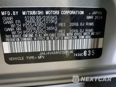 Zdjęcie 14 z 14 samochodu: 2024 MITSUBISHI OUTLANDER SE VIN:JA4J4VA88RZ059536 - miniatura