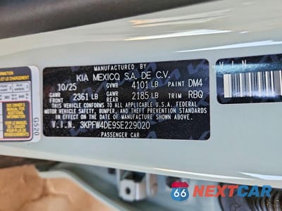 Zdjęcie 12 z 12 samochodu: 2025 KIA K4 GT LINE VIN:3KPFW4DE9SE229020 - miniatura