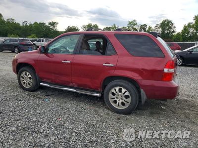 Drugie zdjęcie samochodu z przodu: 2003 ACURA MDX TOURING VIN:2HNYD18723H542984 - miniatura